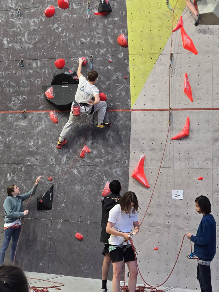 Open régional d’escalade de la Dame du Lac