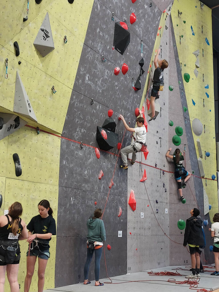 Open régional d’escalade de la Dame du Lac